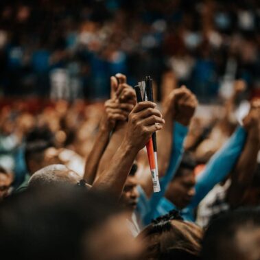 Audience Blurred Church 2330141 Min
